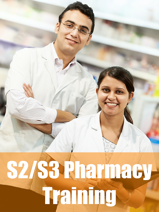 S@ S3 Pharmacy Assistant Training